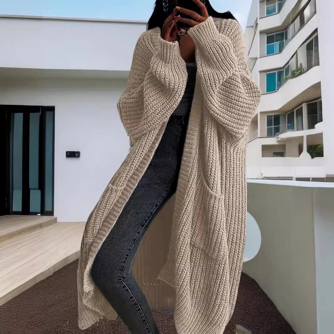 2 Pockets Sweater Cardigan - Bubble Girl