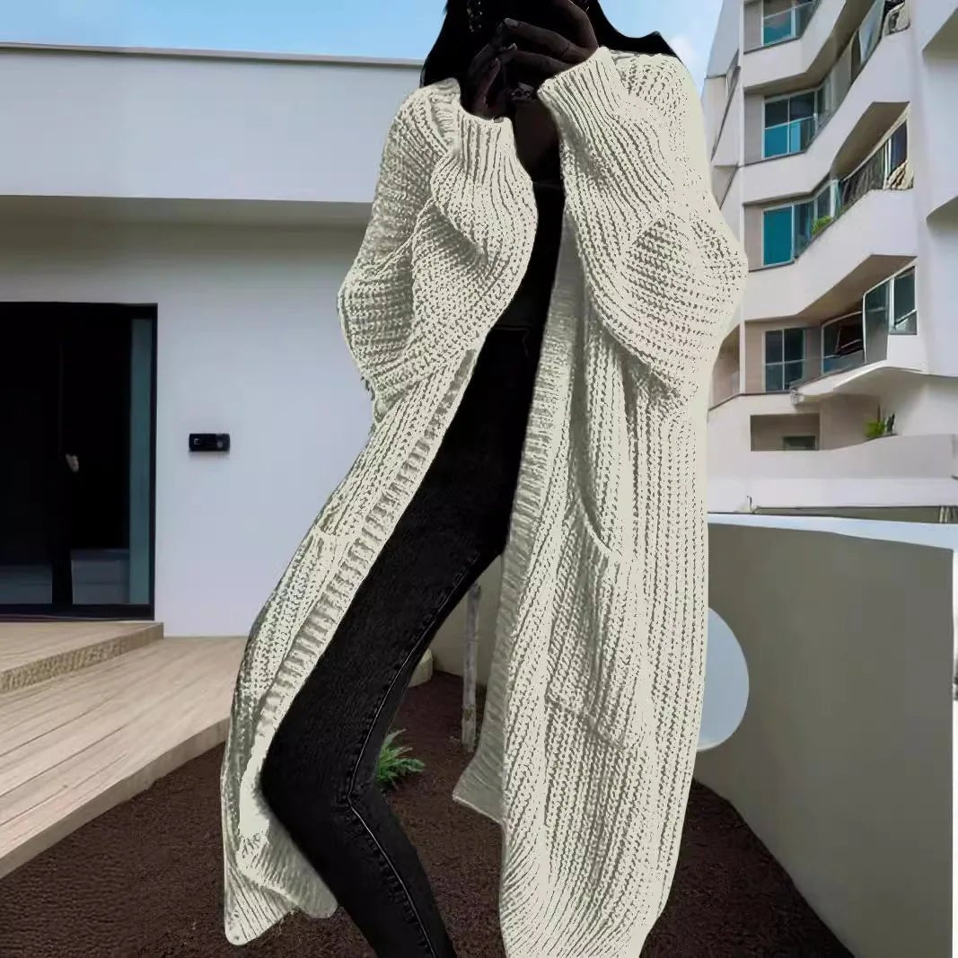 2 Pockets Sweater Cardigan - Bubble Girl