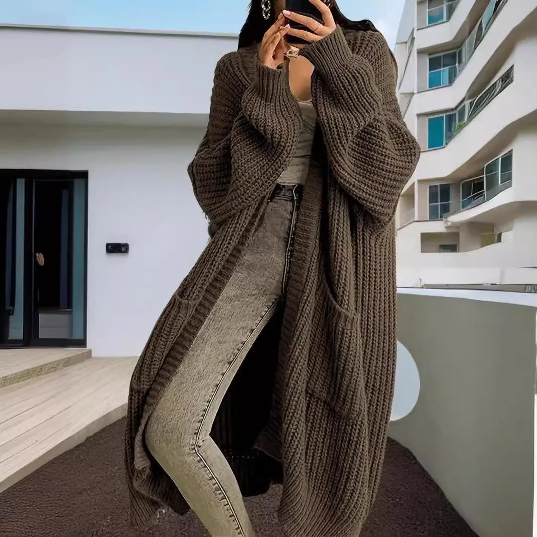 2 Pockets Sweater Cardigan - Bubble Girl