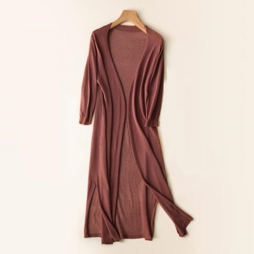 Cardigan Women Long Lightweight - Bubble Girl