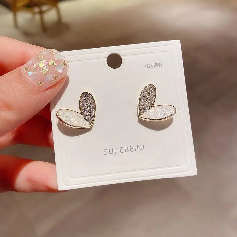 Daily Red Hearts Girls Doop Earrings Love Bohemian Earrings Fashion New Women Accessories - Bubble Girl