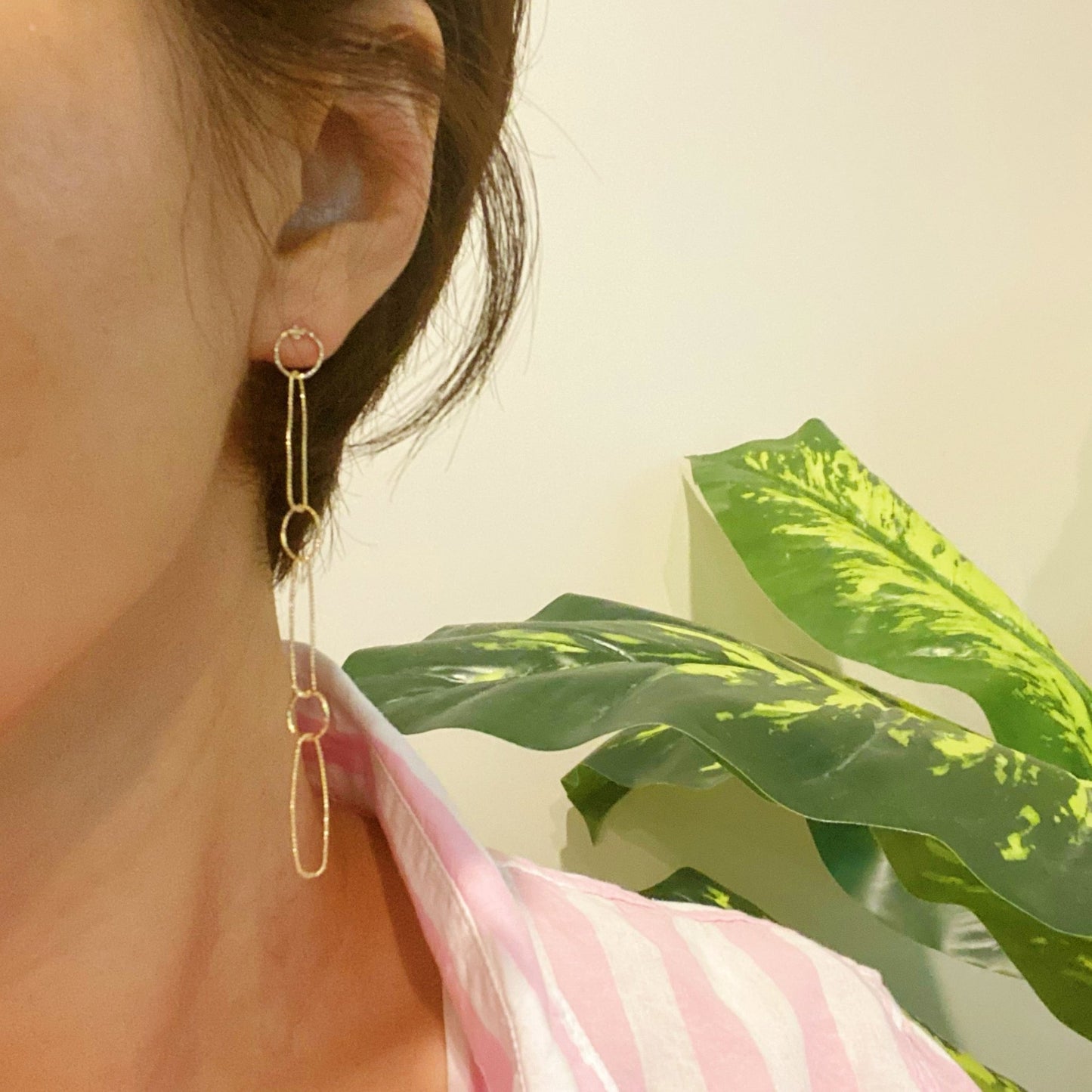 Dangle Dainty Chain Earrings - Bubble Girl
