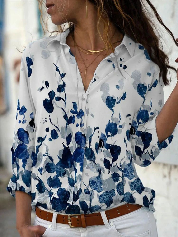 Elegant Fashion Women Shirt Loose Long Sleeve Large Size Shirt Women - Bubble Girl