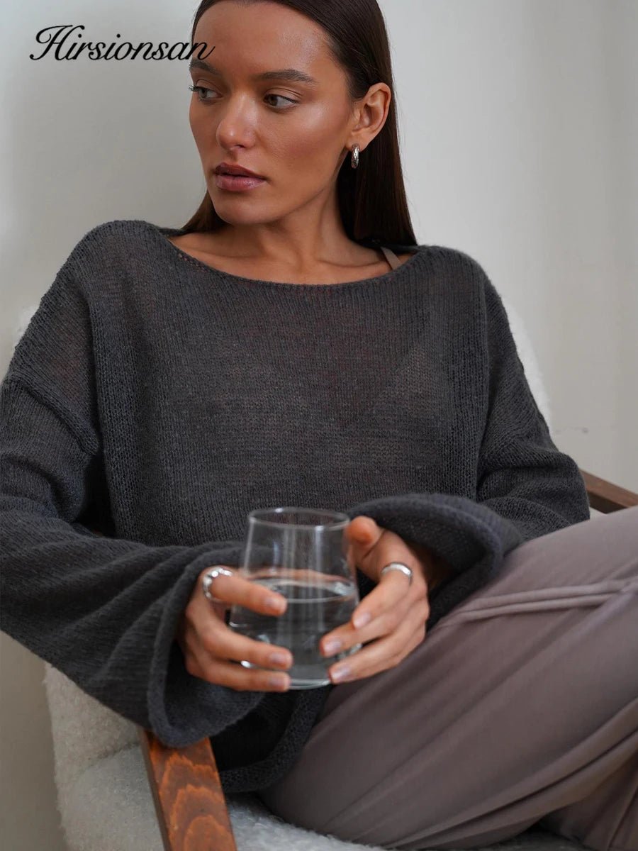 Elegant Sweater Women’s Casual Relaxed - Bubble Girl