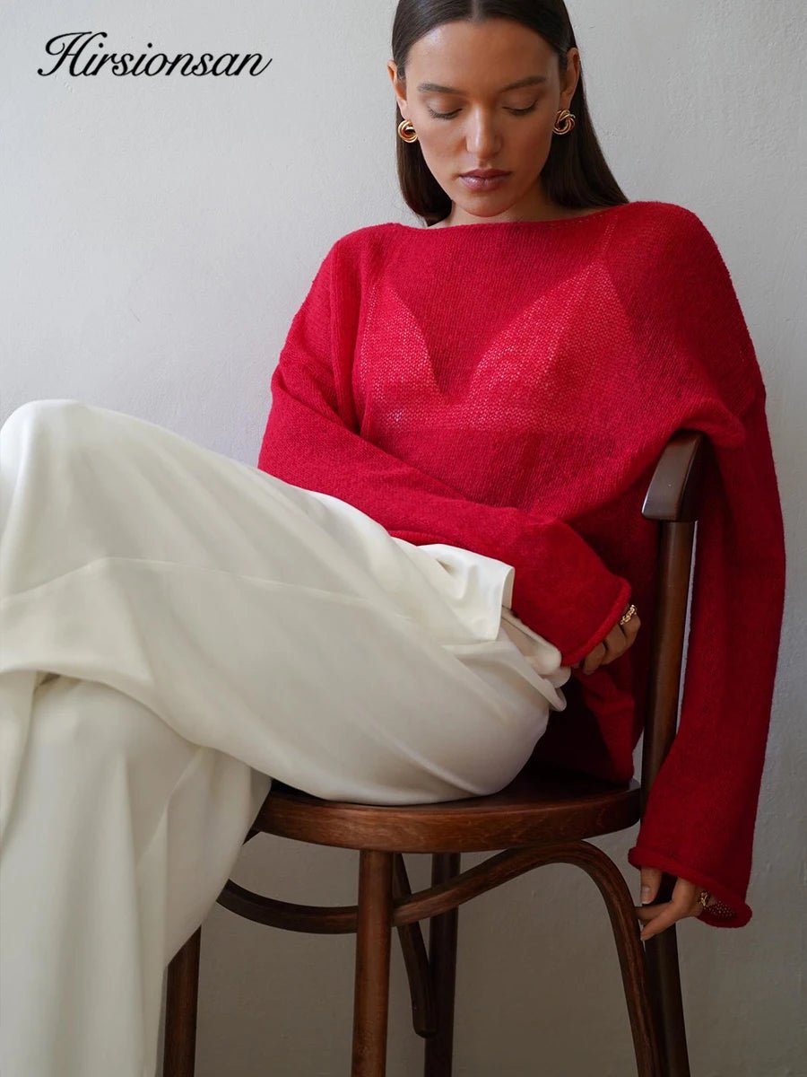 Elegant Sweater Women’s Casual Relaxed - Bubble Girl