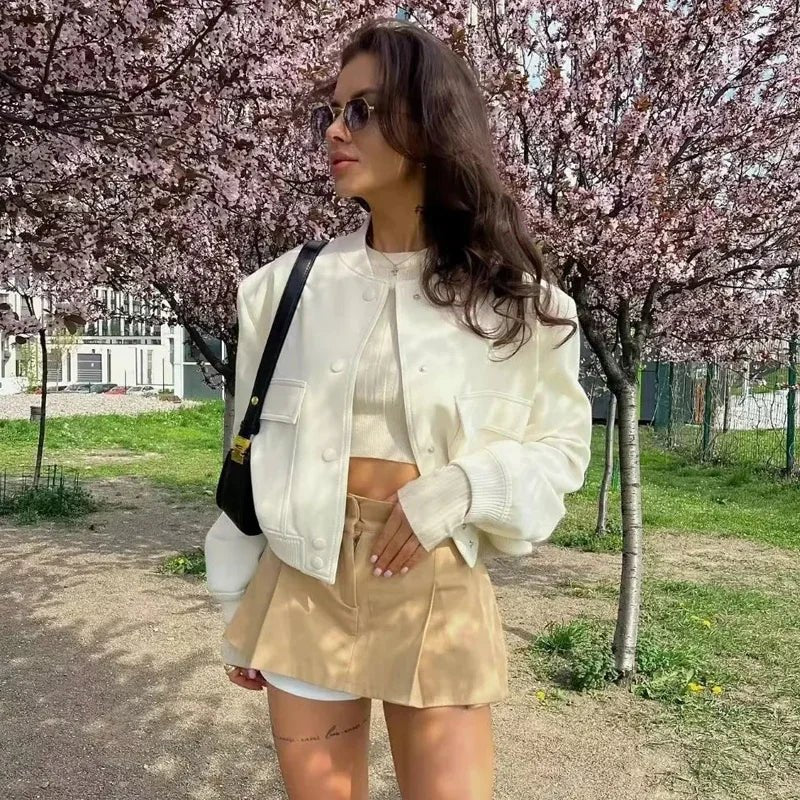 Women’s Bomber Jacket Coat - Bubble Girl