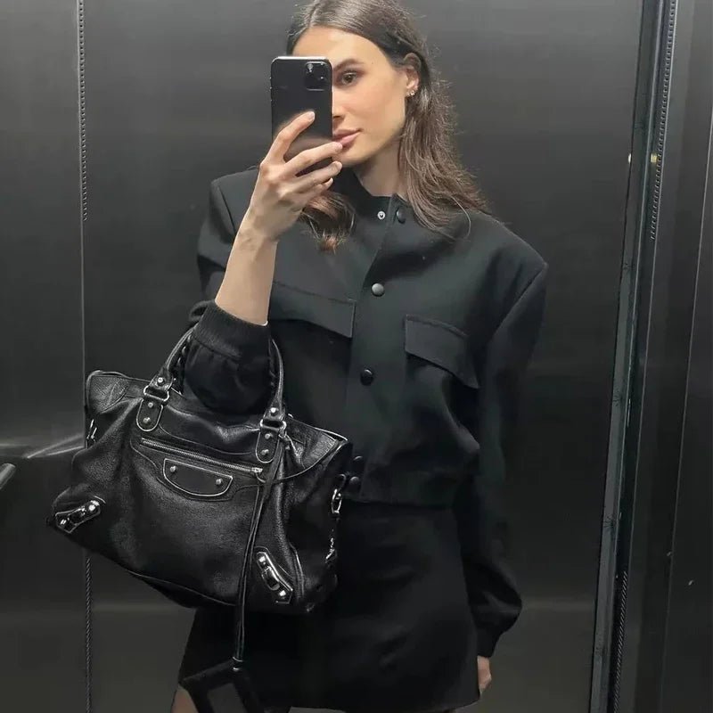 Women’s Bomber Jacket Coat - Bubble Girl
