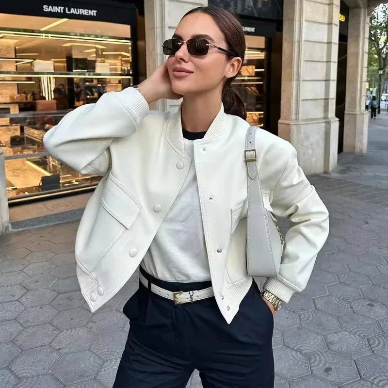Women’s Bomber Jacket Coat - Bubble Girl
