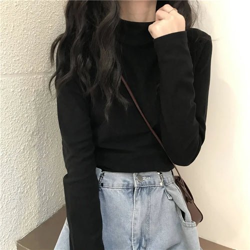 Women's Long - Sleeved T-Shirt Slimming - Bubble Girl
