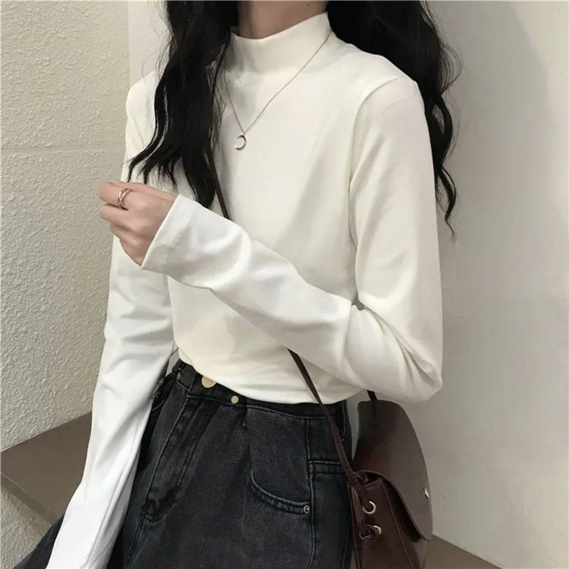Women's Long - Sleeved T-Shirt Slimming - Bubble Girl