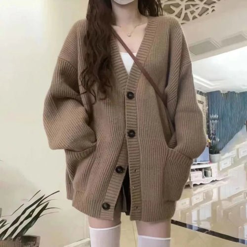 Autumn Cardigan Fashion Sweater Long Sleeve - Bubble Girl