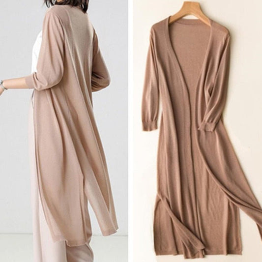 Cardigan Women Long Lightweight - Bubble Girl