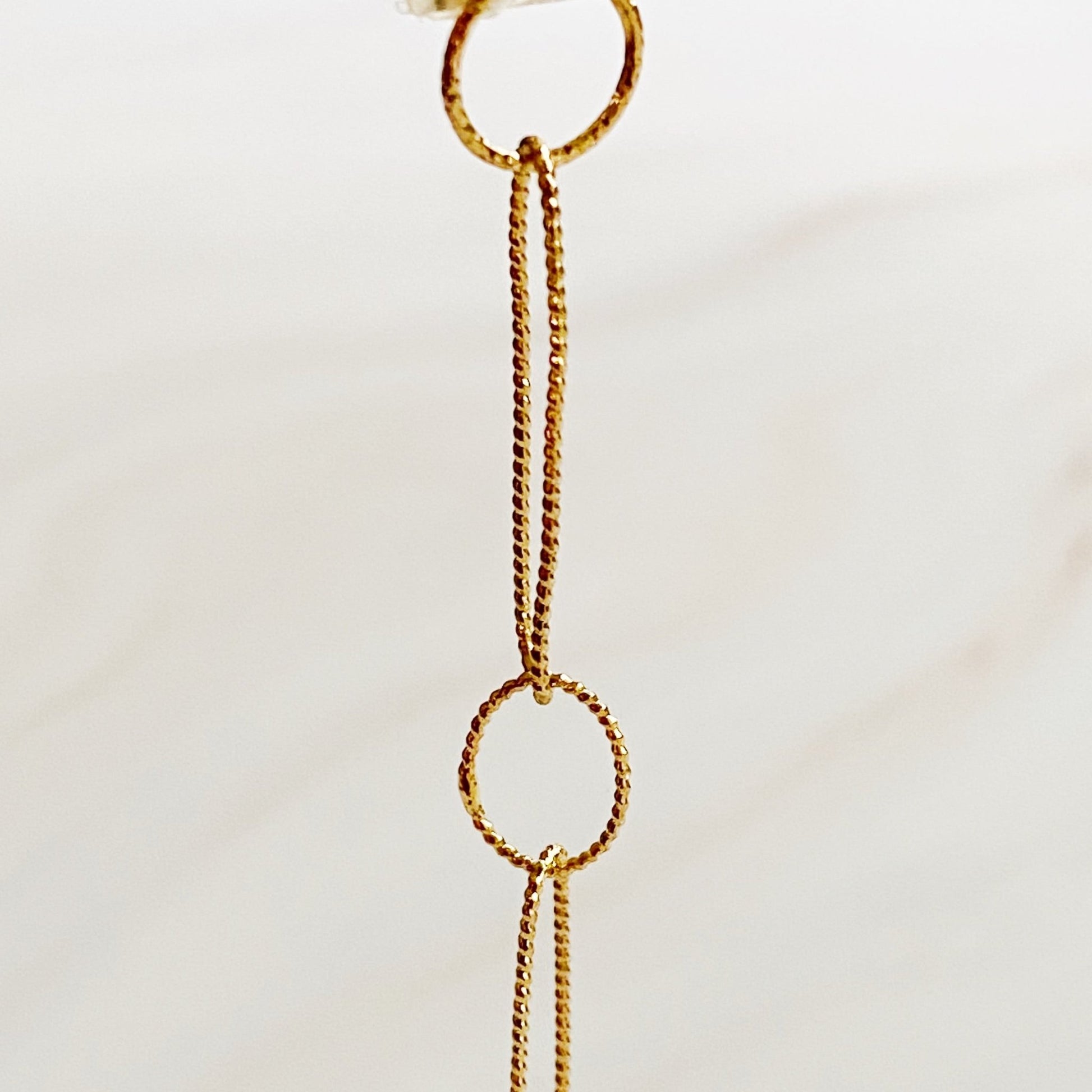Dangle Dainty Chain Earrings - Bubble Girl
