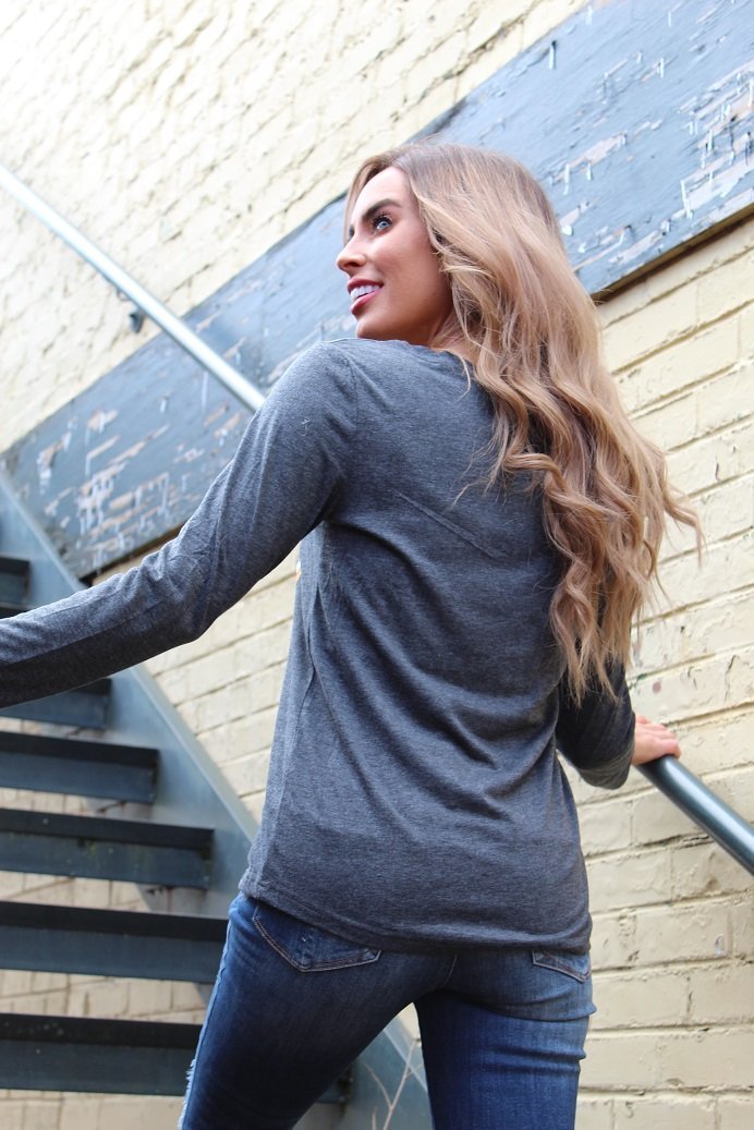 Good Vibes Long Sleeve T-Shirt - Bubble Girl