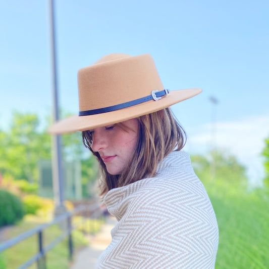 Montana Belted Hat - Bubble Girl