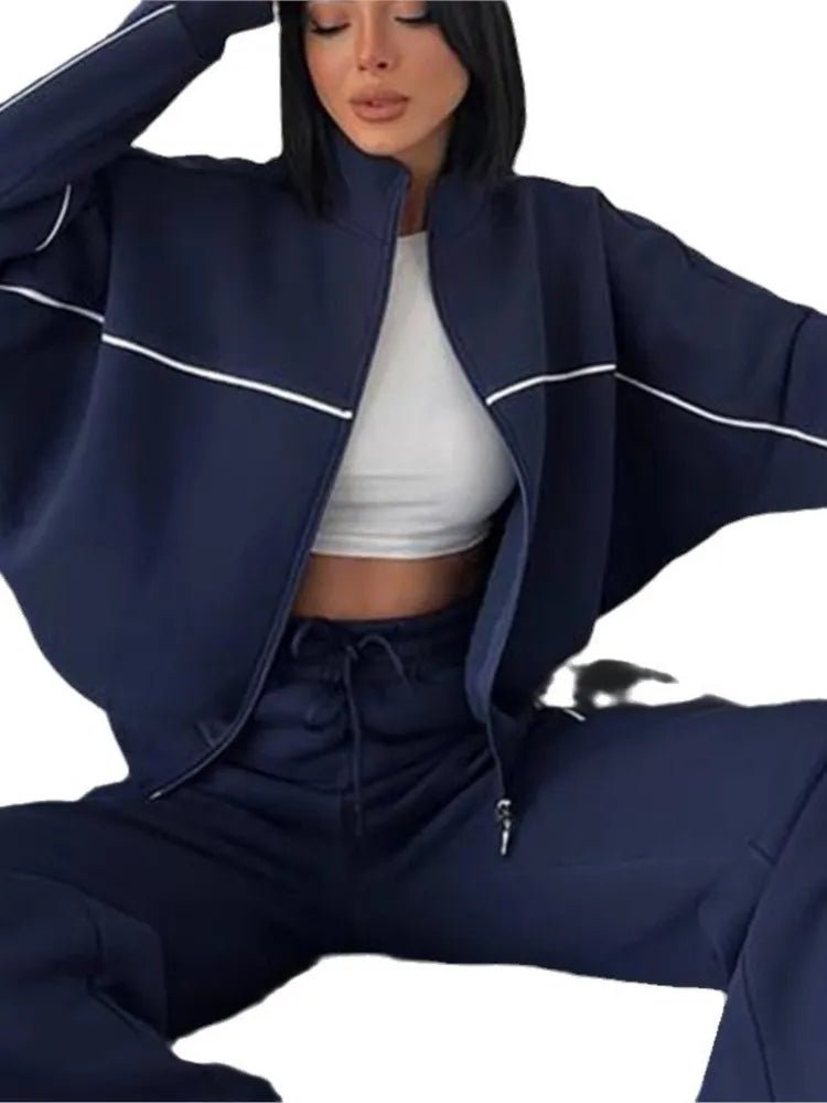Women's Casual Long - Sleeved Set - Bubble Girl