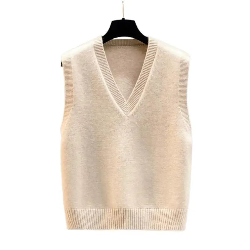 Women's Knitted Sweater Vest - Bubble Girl