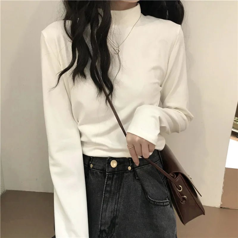 Women's Long - Sleeved T-Shirt Slimming - Bubble Girl