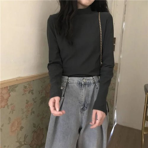 Women's Long - Sleeved T-Shirt Slimming - Bubble Girl