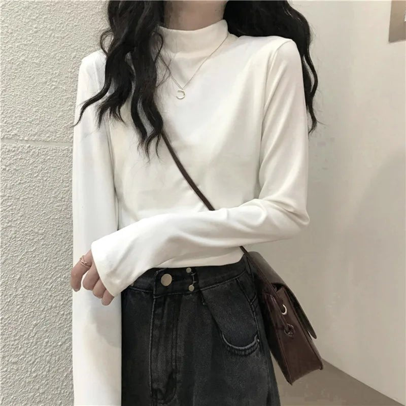 Women's Long - Sleeved T-Shirt Slimming - Bubble Girl