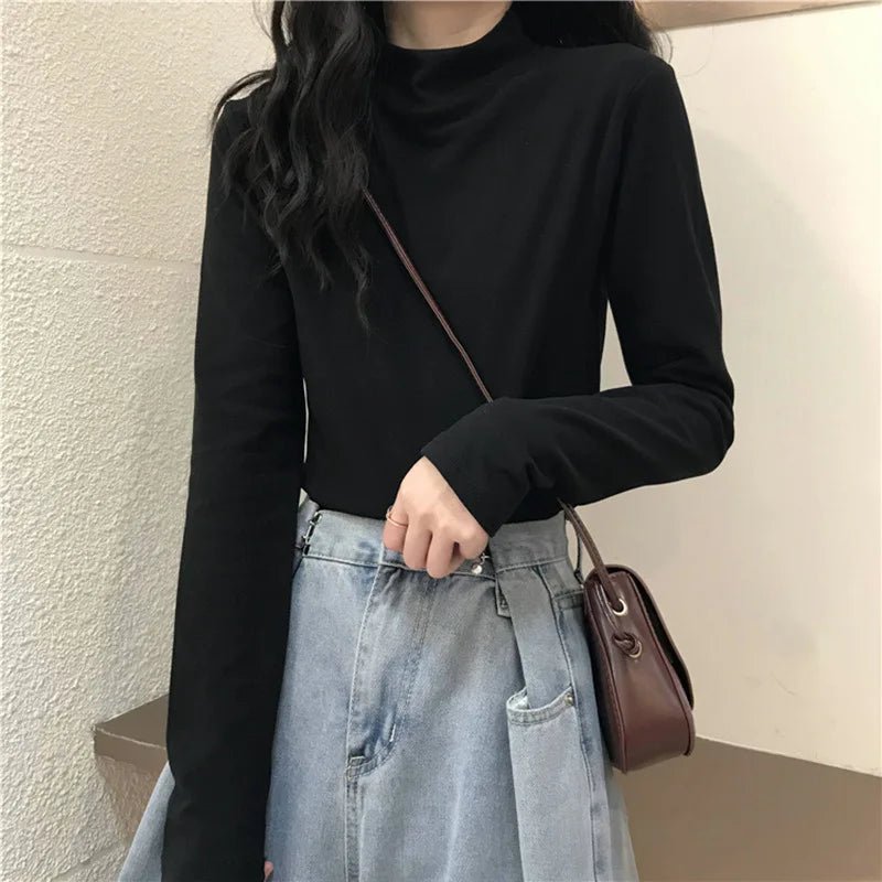 Women's Long - Sleeved T-Shirt Slimming - Bubble Girl